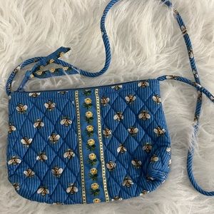 Vera Bradley Blue Bee Crossbody Bag